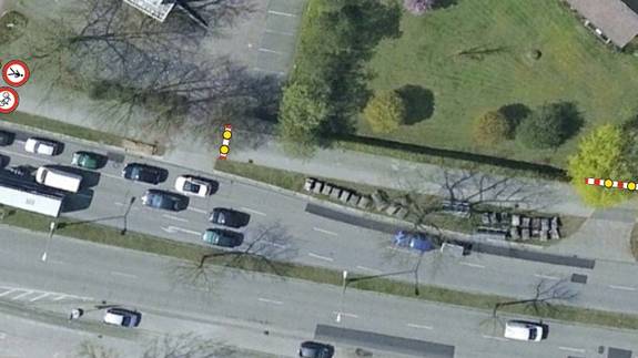 Verkehrszeichenplan Sachsenring