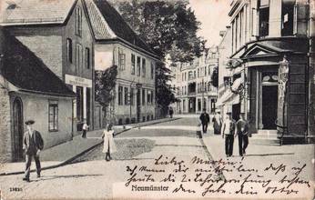 Straßenansicht um 1906