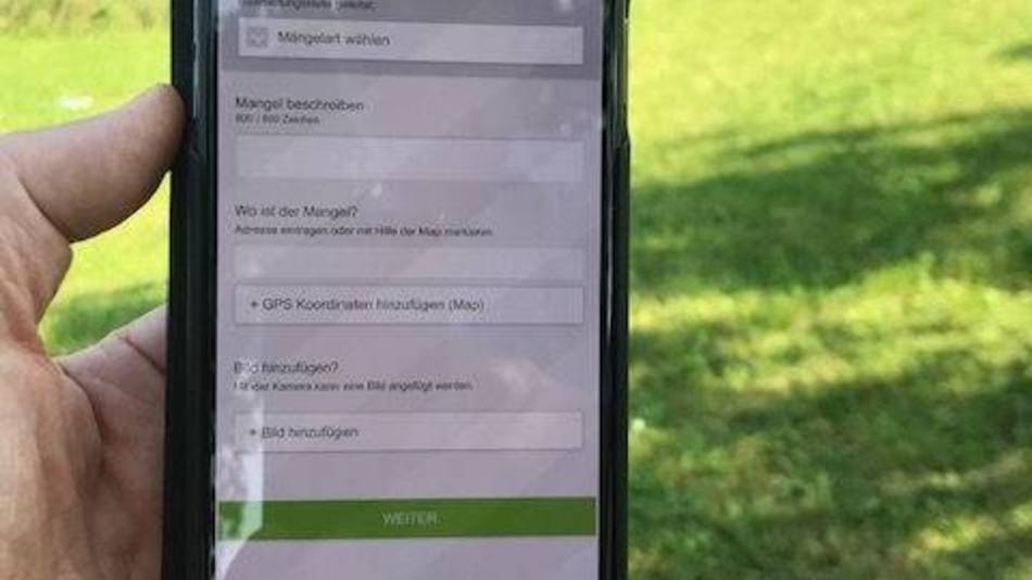 So sieht die App aus.