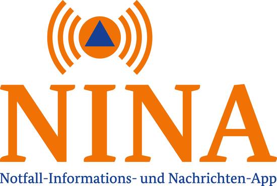 Hier sehen Sie das Logo der Warn-App NINA.