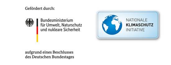 Logos des Bundesministeriums für Umwelt, Naturschutz und nukleare Sicherheit und der Nationalen Klimaschutz Initiative