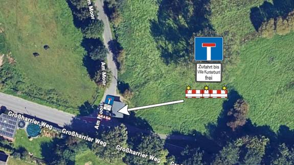 Verkehrszeichenplan "Am Moor"