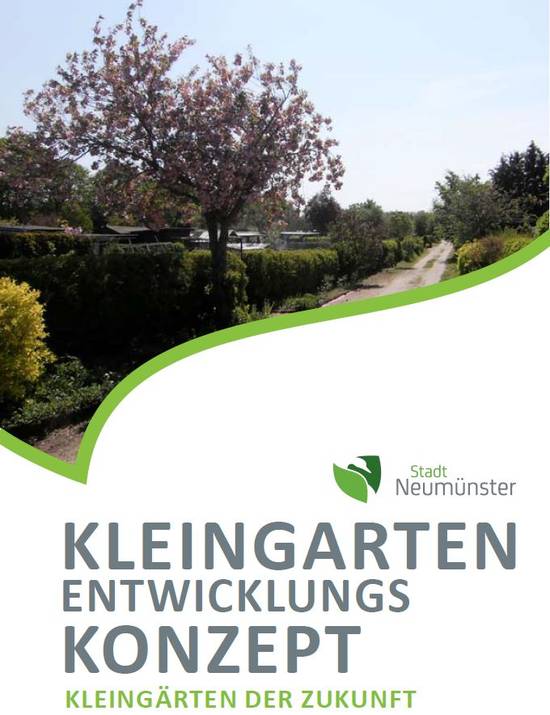 Titelbild des Kleingartenentwicklungskonzepts