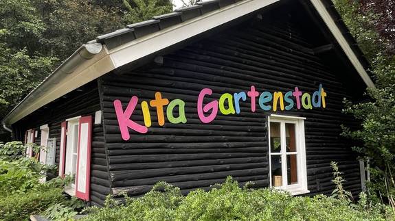 Haus der Laubbaumbande der Kita Gartenstadt