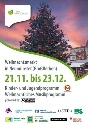 Plakat für den Weihnachtsmarkt 2022